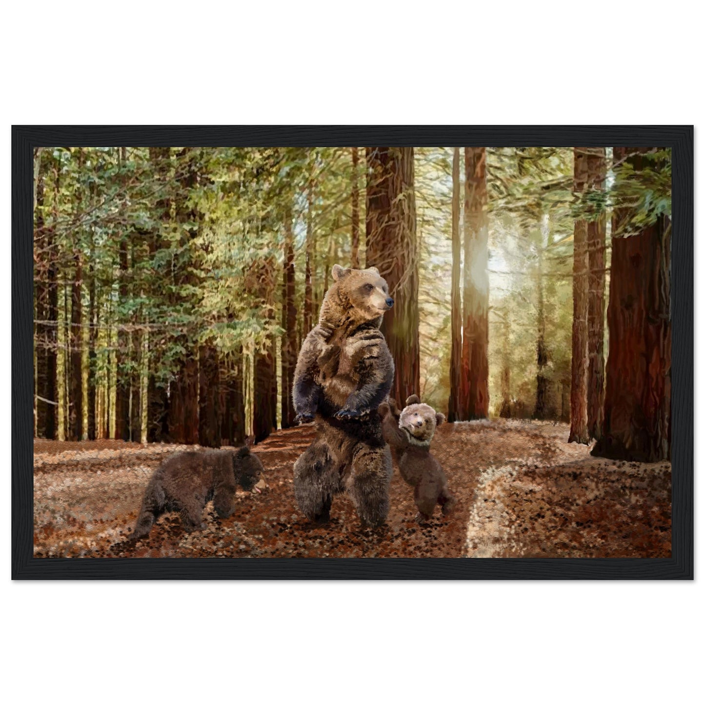 Museum-Quality Matte Paper Wooden Framed Poster