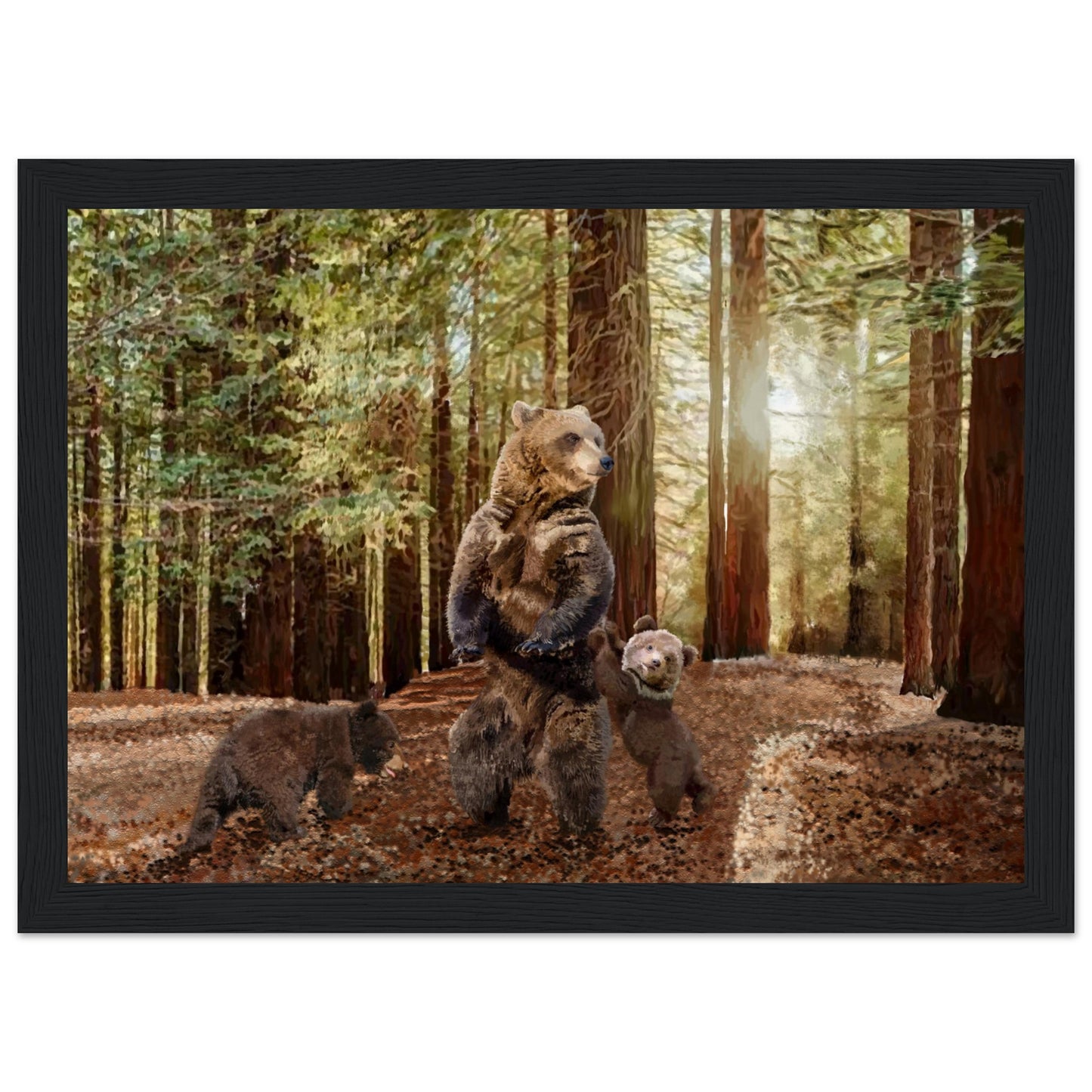 Museum-Quality Matte Paper Wooden Framed Poster