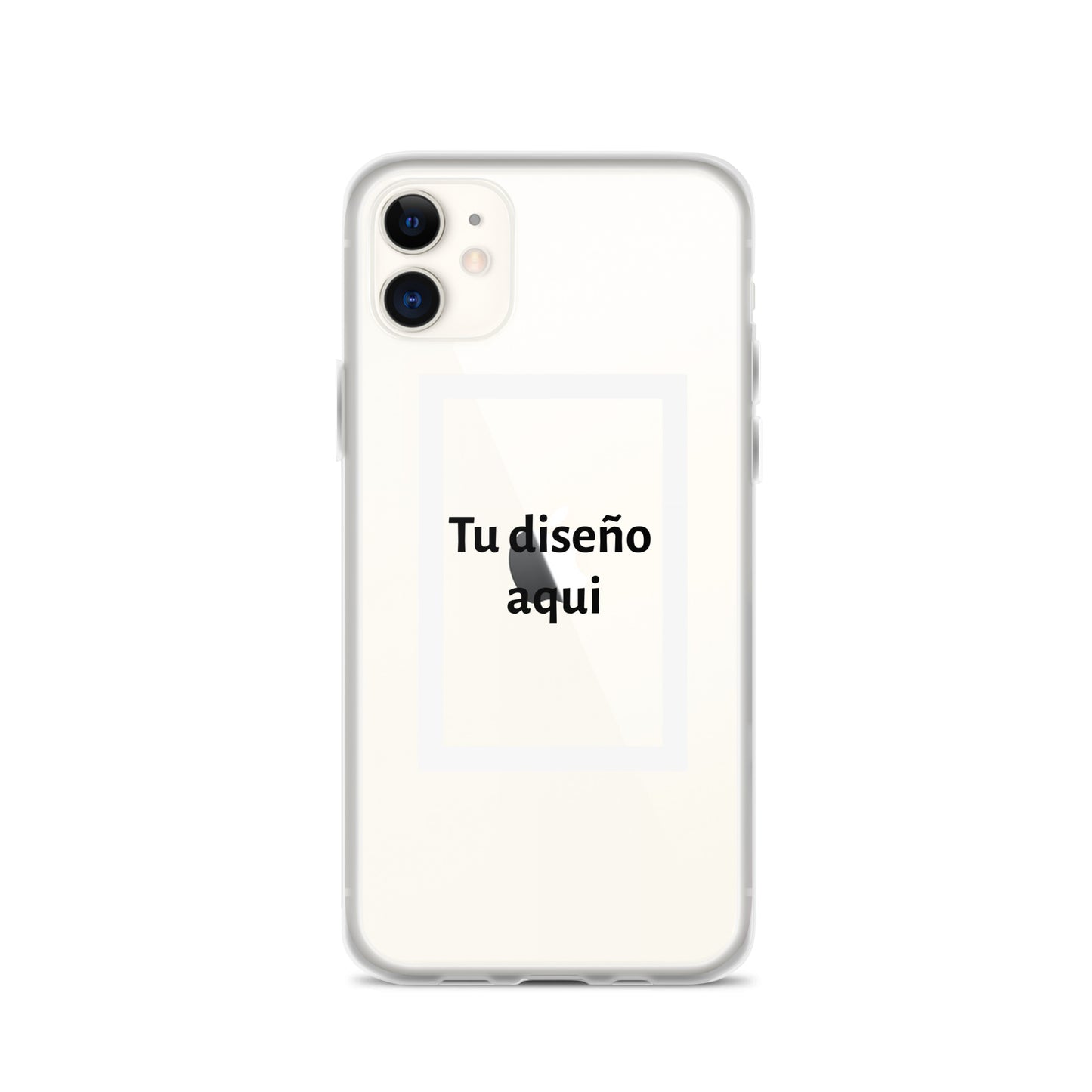 Funda transparente para iPhone® Con diseño personalizado