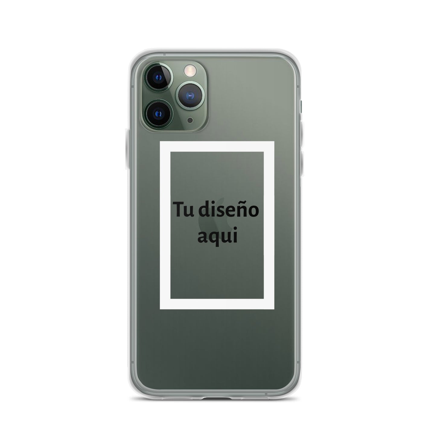 Funda transparente para iPhone® Con diseño personalizado