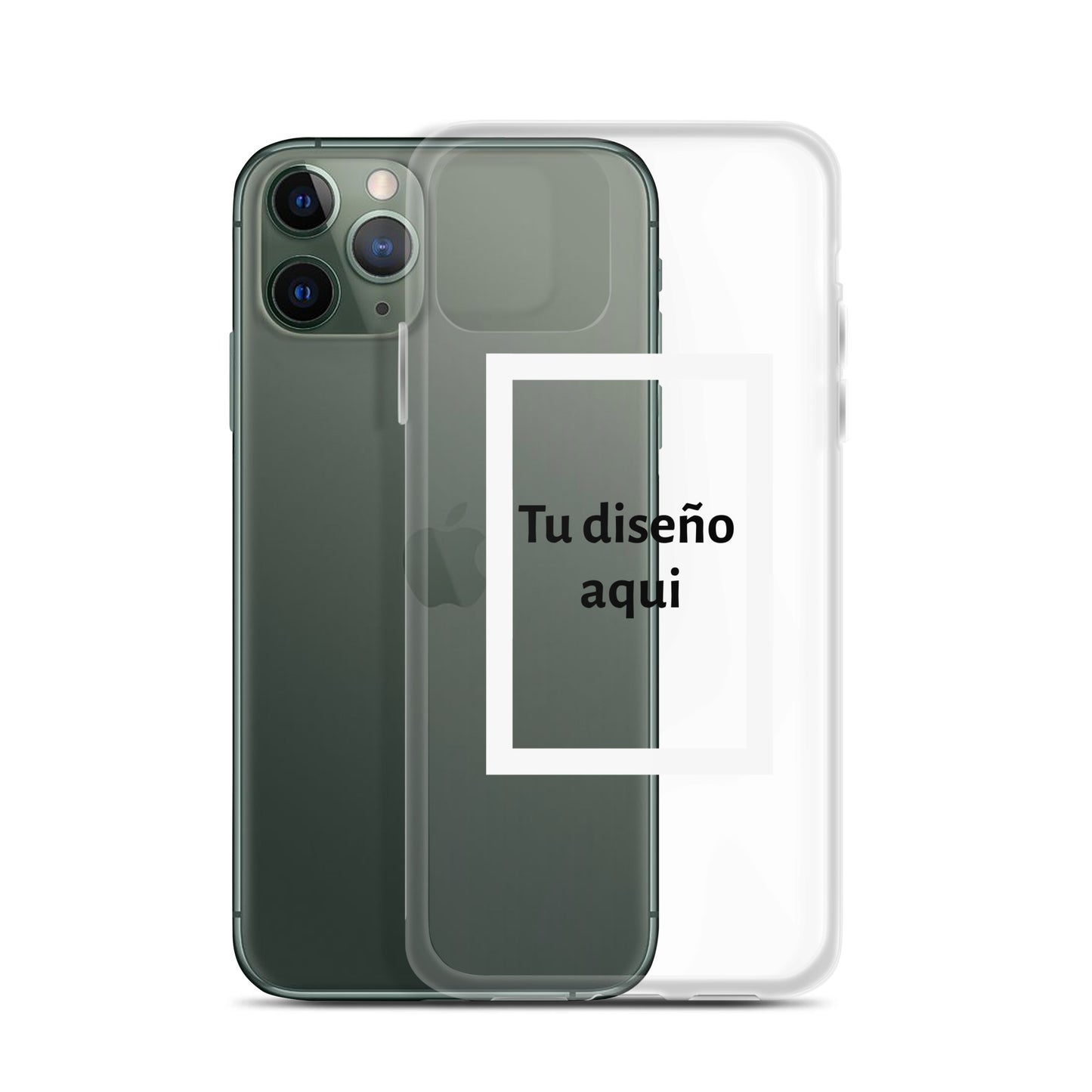 Funda transparente para iPhone® Con diseño personalizado