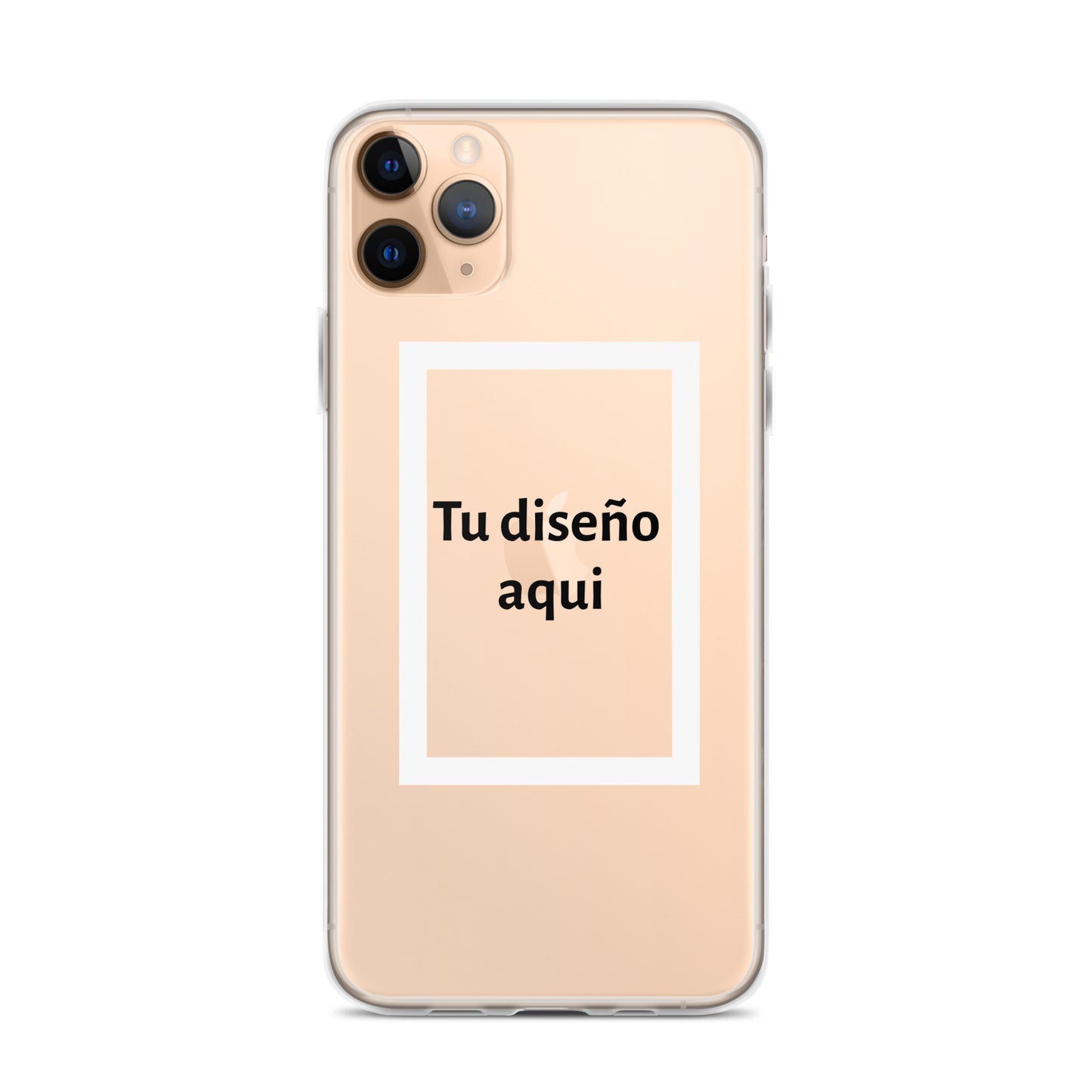 Funda transparente para iPhone® Con diseño personalizado