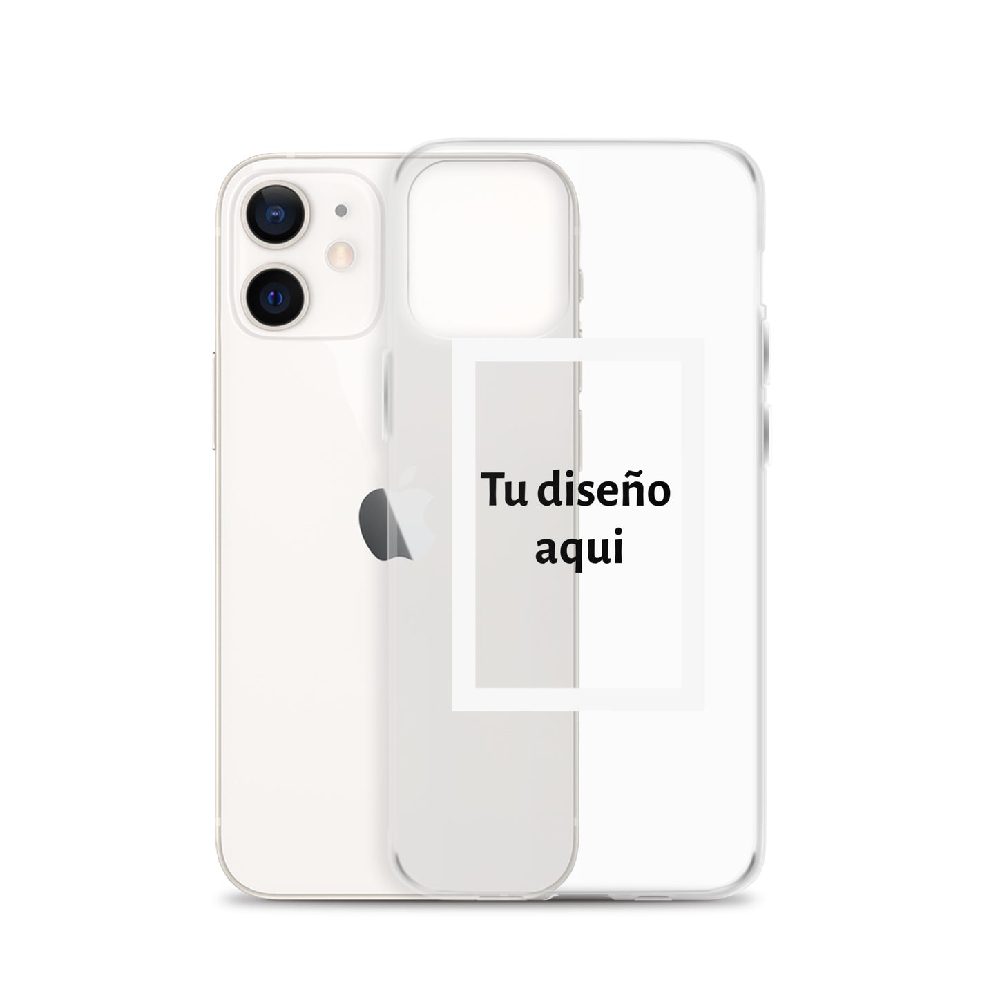 Funda transparente para iPhone® Con diseño personalizado