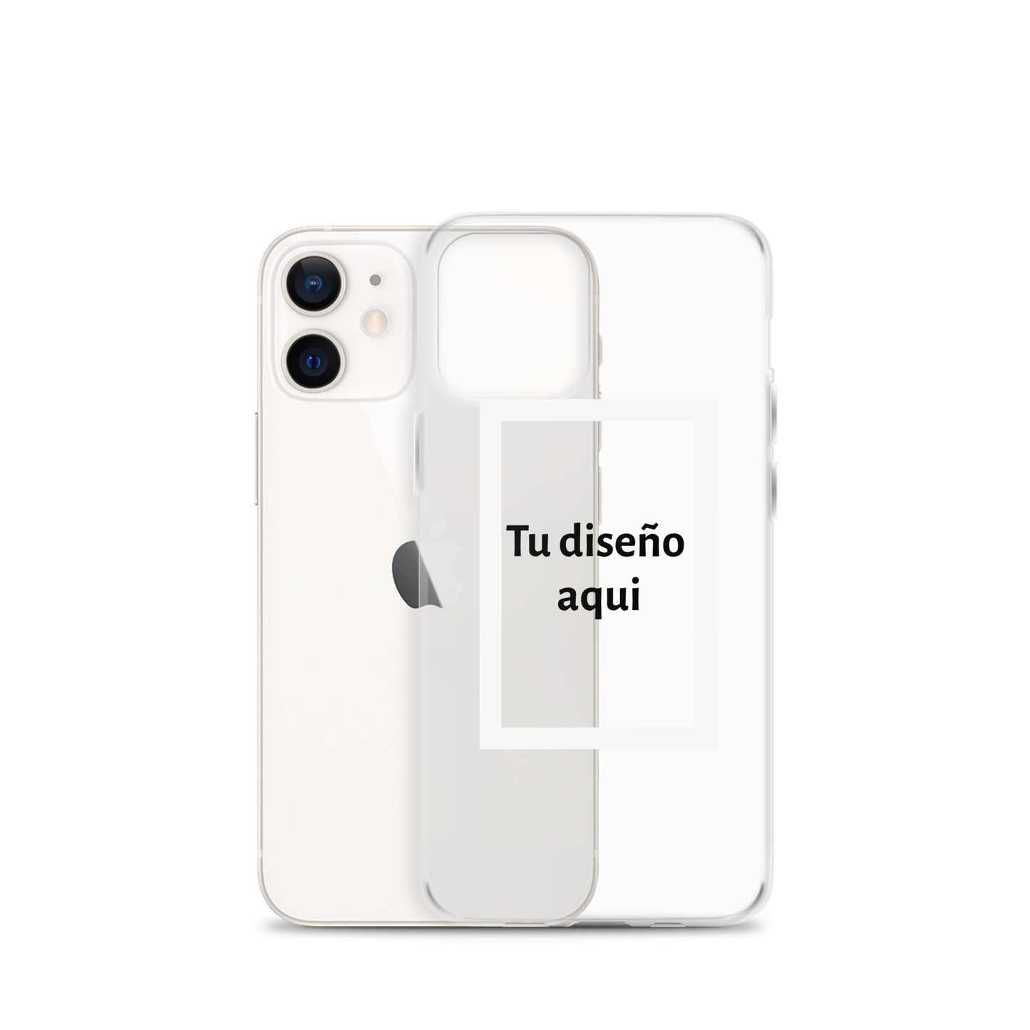 Funda transparente para iPhone® Con diseño personalizado