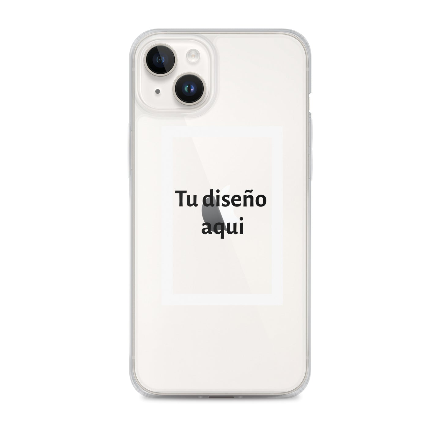 Funda transparente para iPhone® Con diseño personalizado