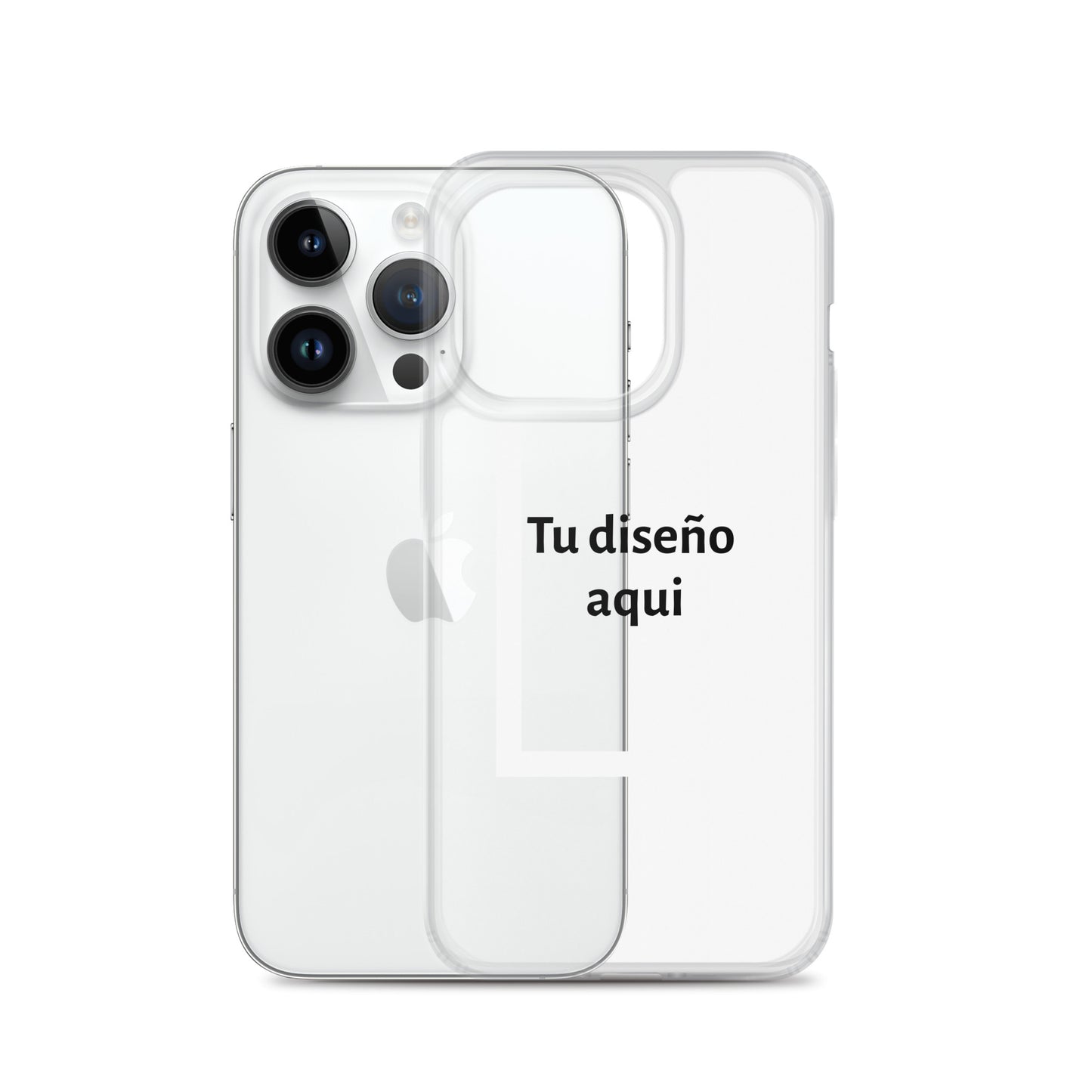 Funda transparente para iPhone® Con diseño personalizado