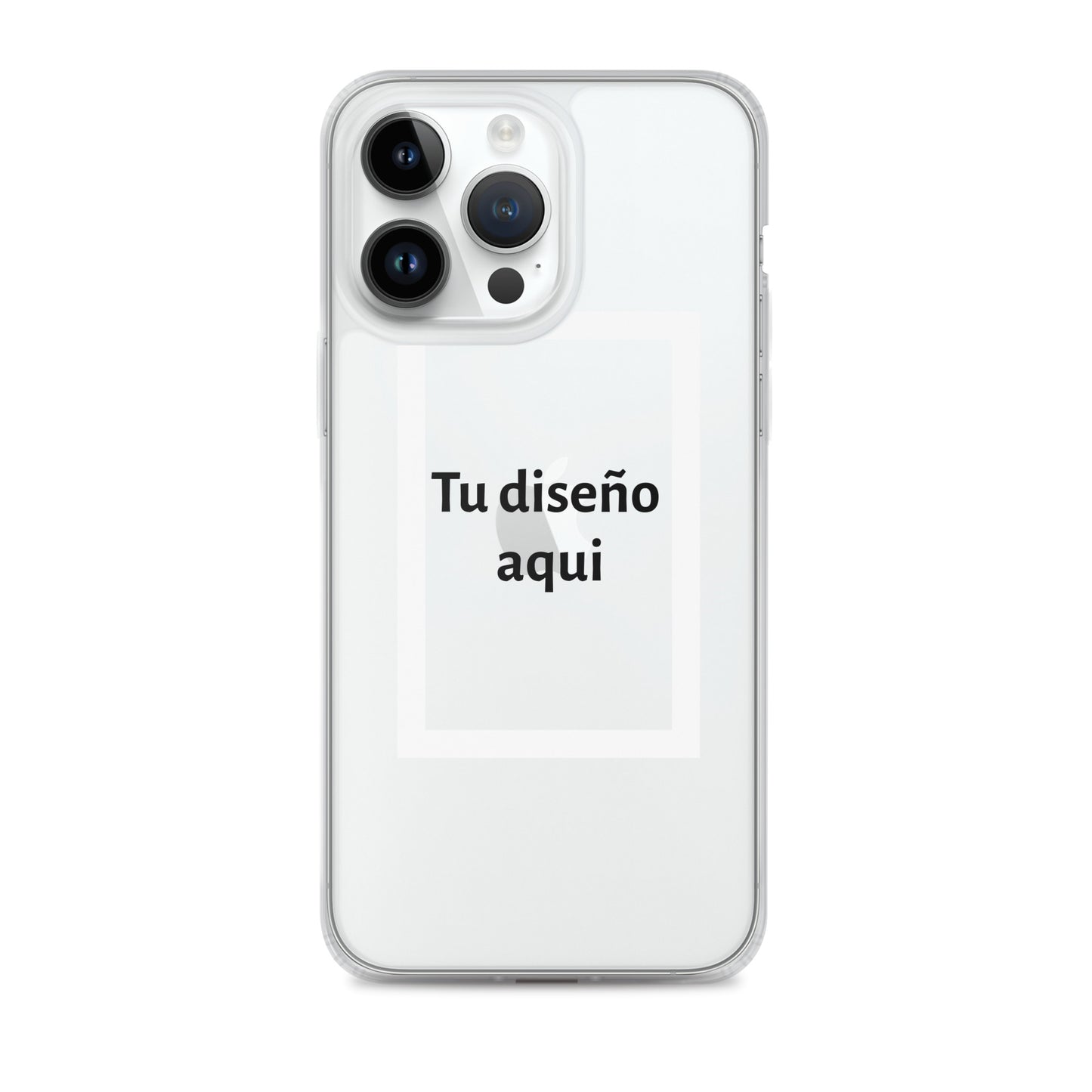 Funda transparente para iPhone® Con diseño personalizado