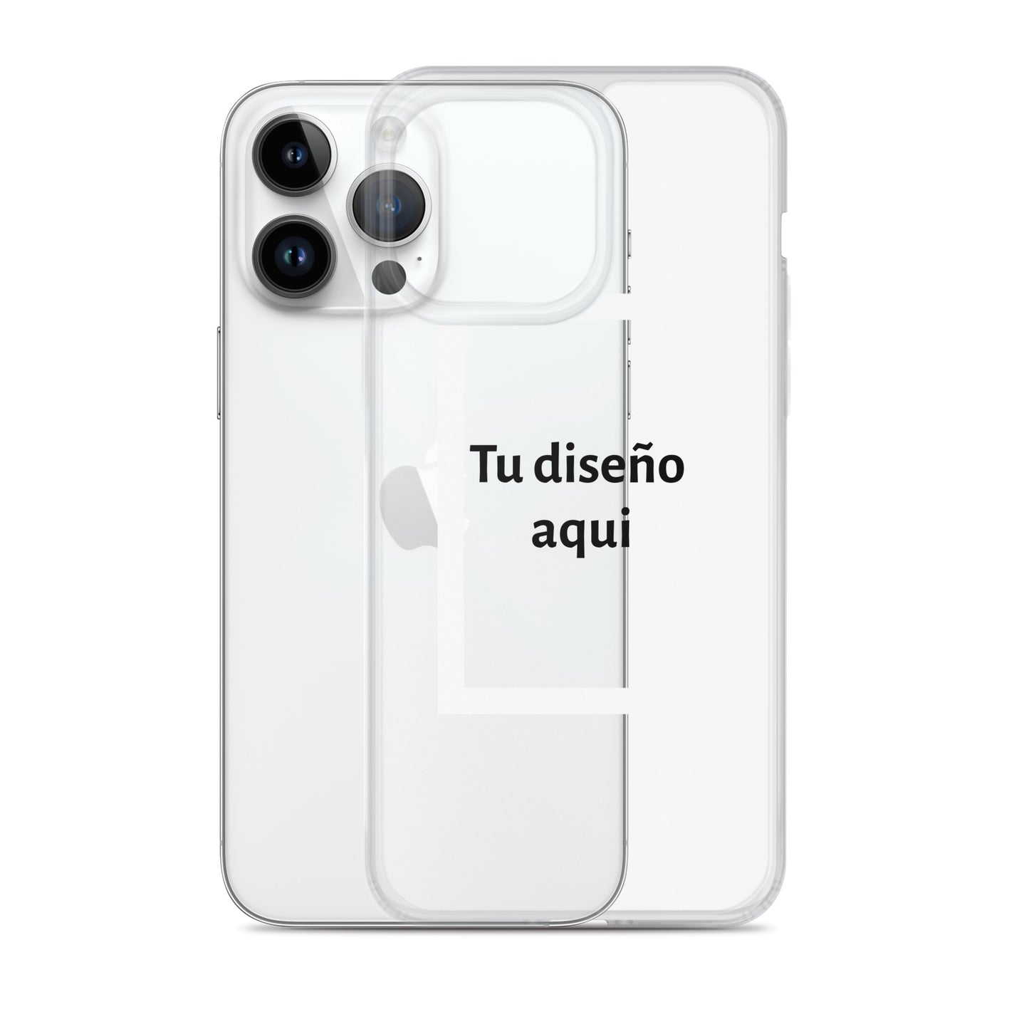 Funda transparente para iPhone® Con diseño personalizado