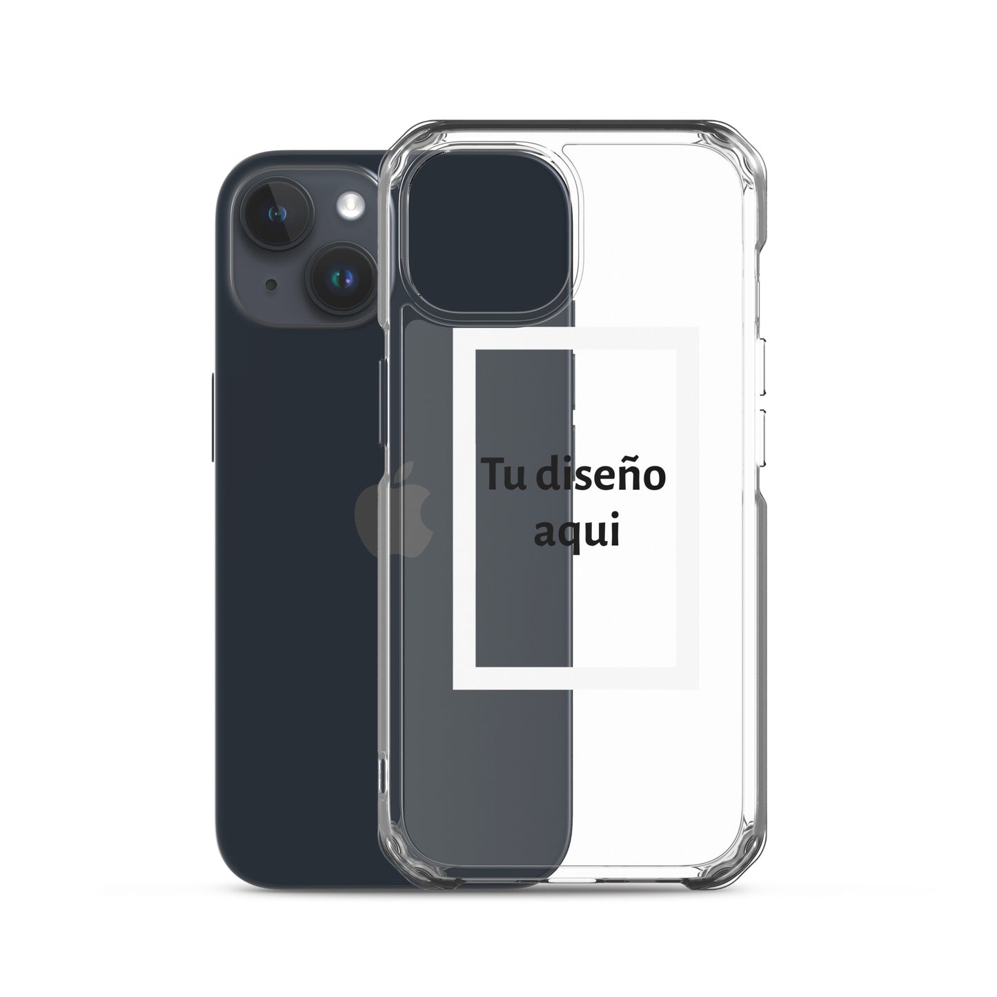 Funda transparente para iPhone® Con diseño personalizado