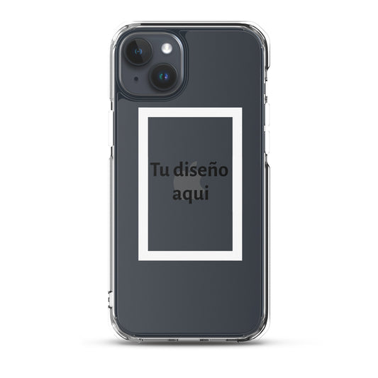 Funda transparente para iPhone® Con diseño personalizado