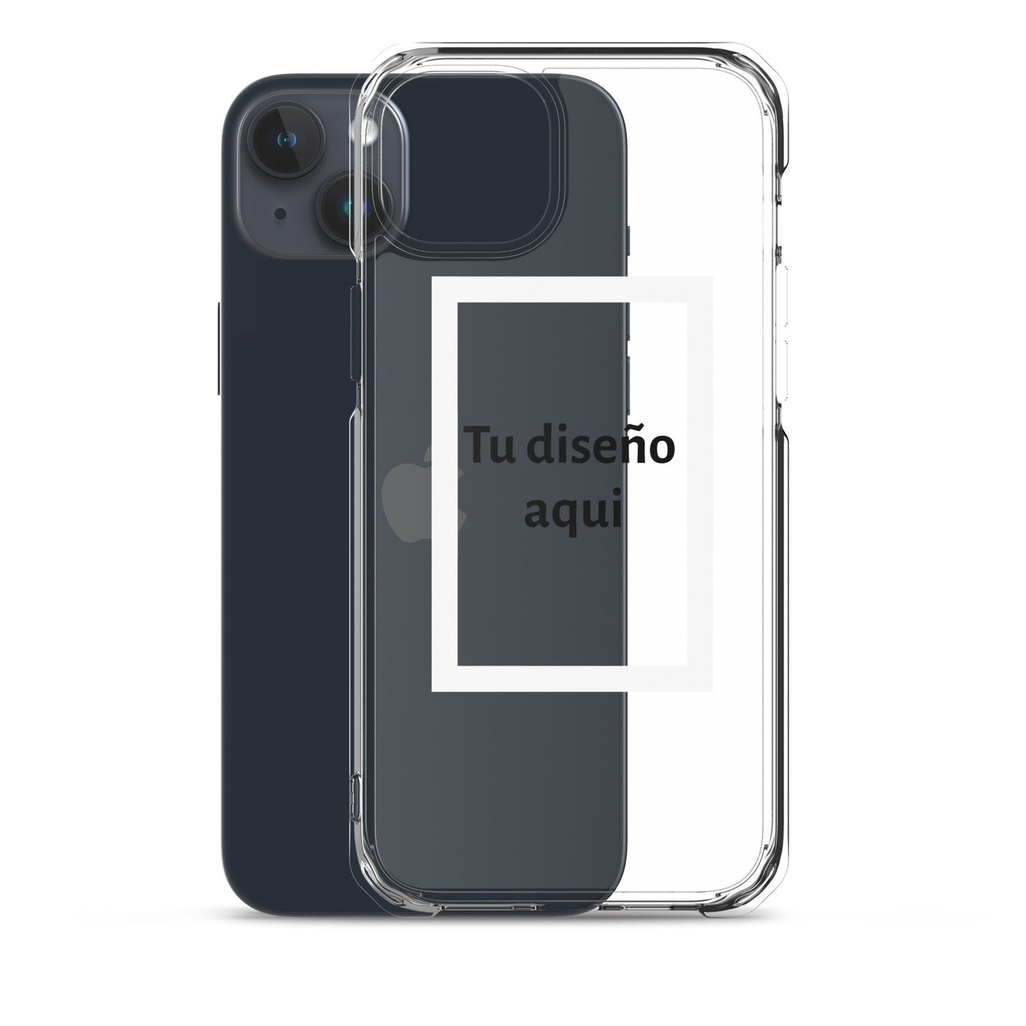 Funda transparente para iPhone® Con diseño personalizado