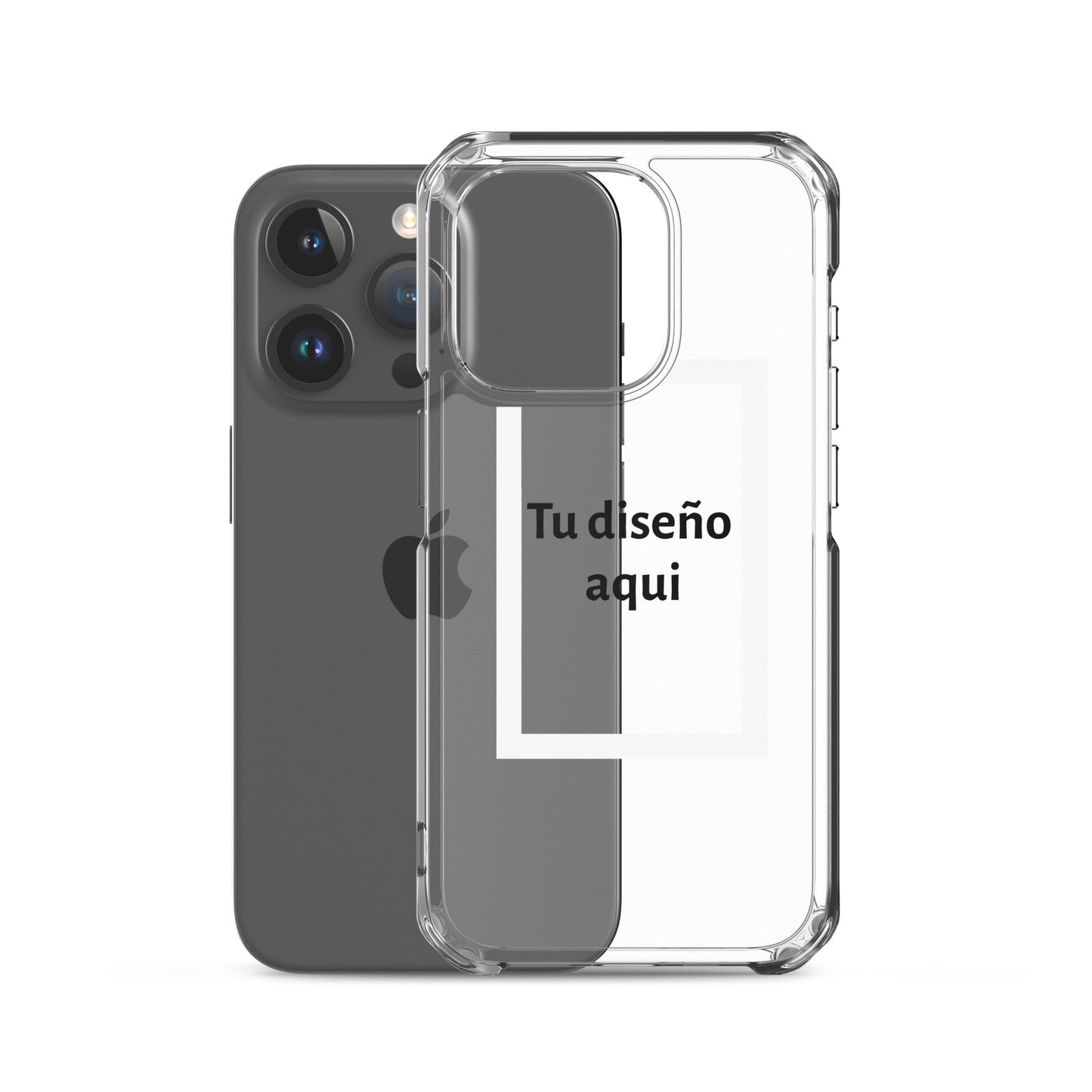 Funda transparente para iPhone® Con diseño personalizado