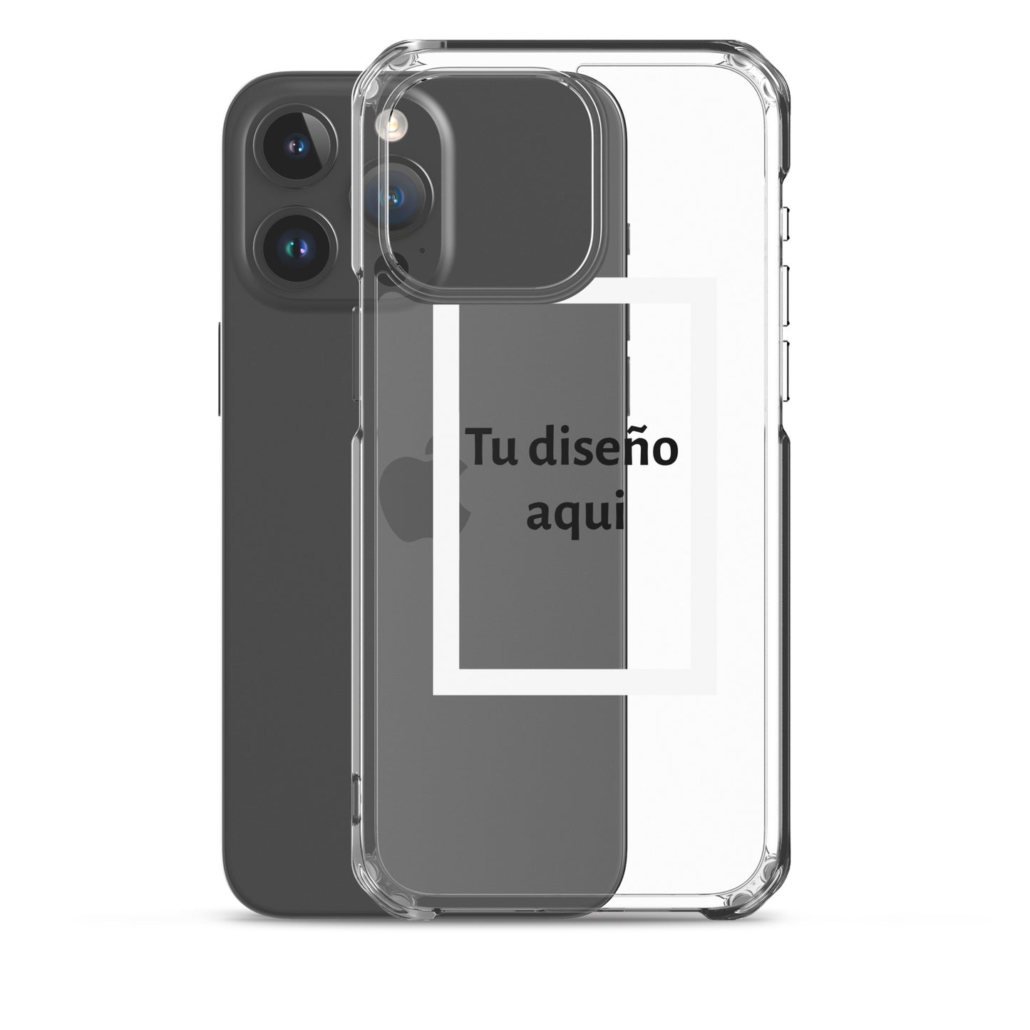 Funda transparente para iPhone® Con diseño personalizado