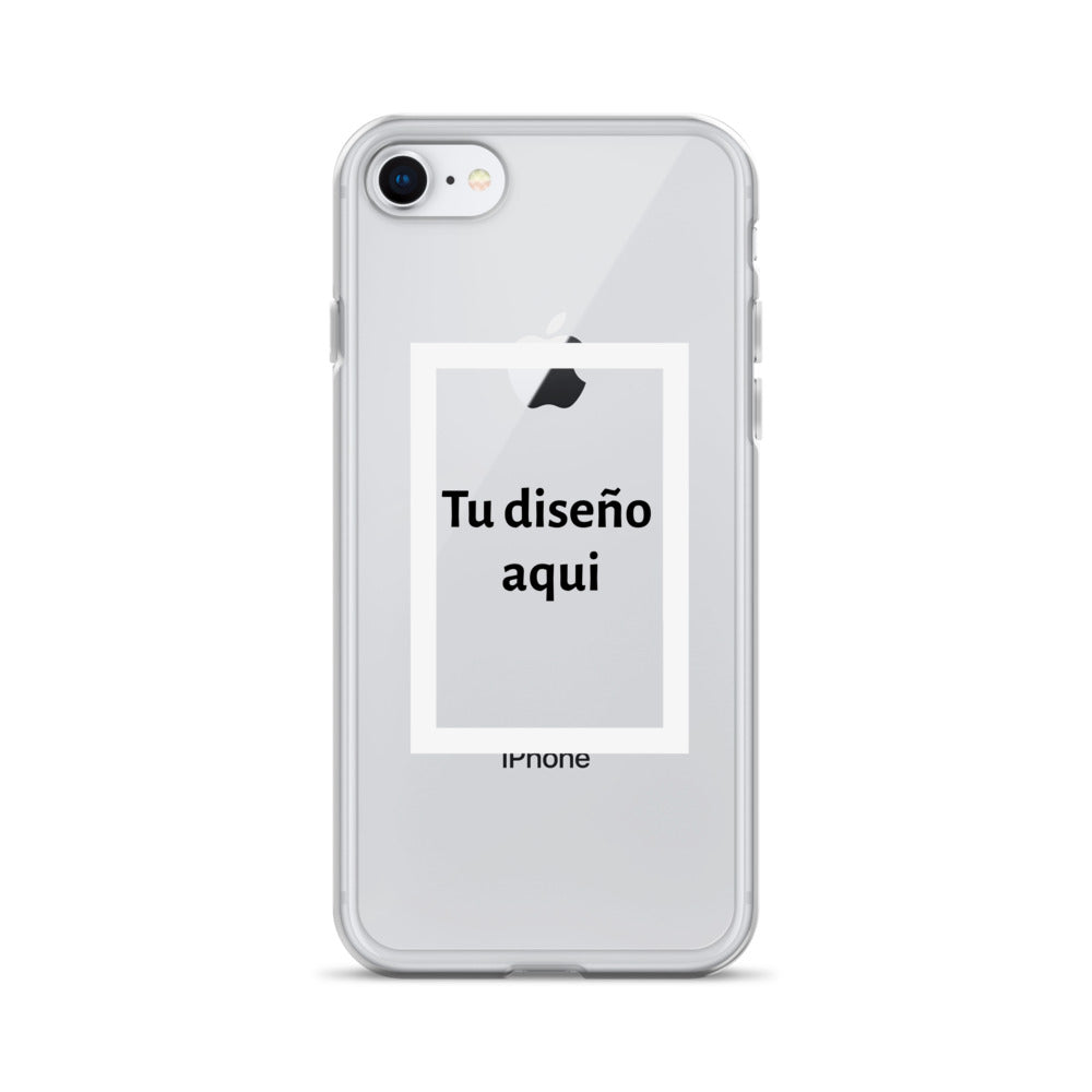 Funda transparente para iPhone® Con diseño personalizado