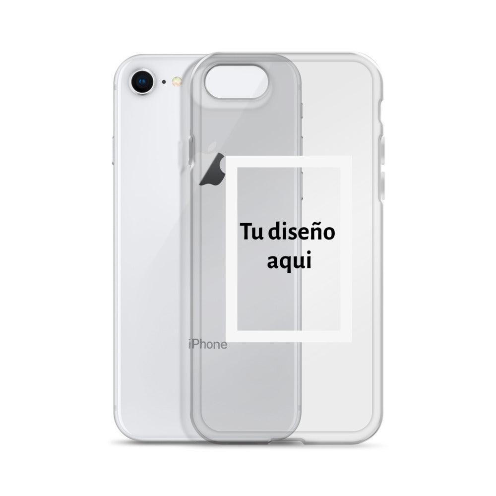 Funda transparente para iPhone® Con diseño personalizado