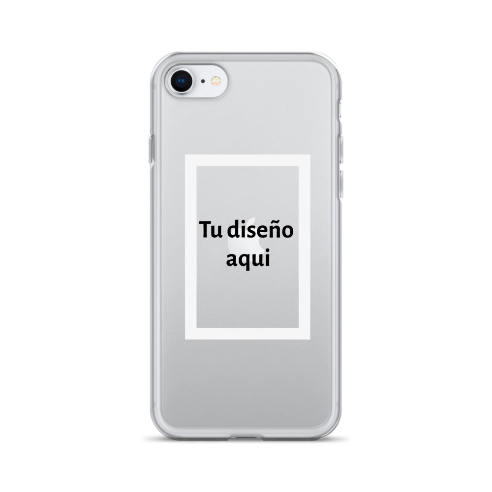 Funda transparente para iPhone® Con diseño personalizado