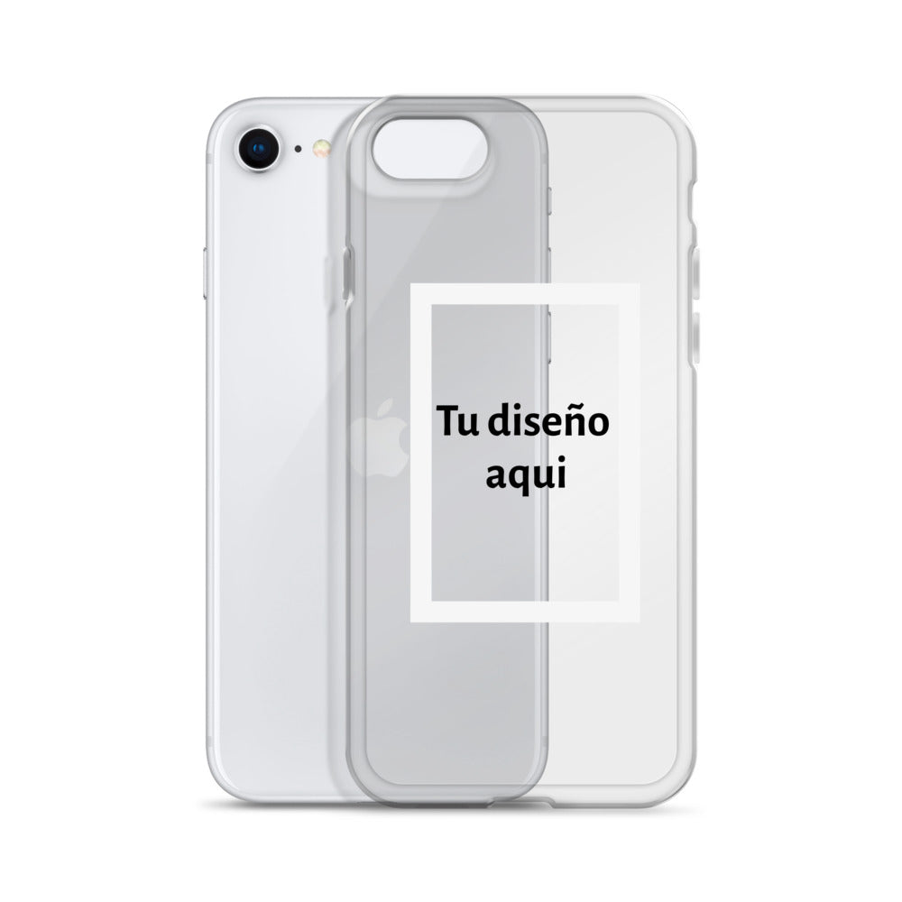 Funda transparente para iPhone® Con diseño personalizado