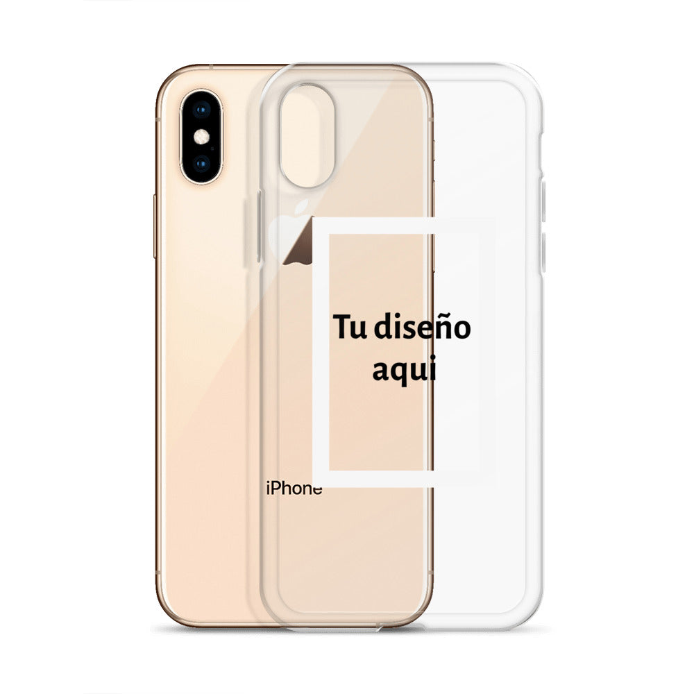 Funda transparente para iPhone® Con diseño personalizado