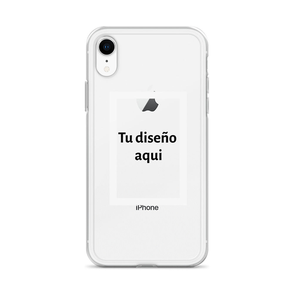 Funda transparente para iPhone® Con diseño personalizado