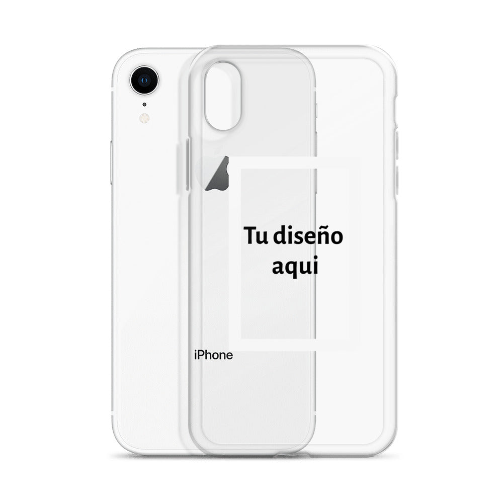 Funda transparente para iPhone® Con diseño personalizado