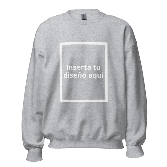 Sudadera unisex con diseño personalizado